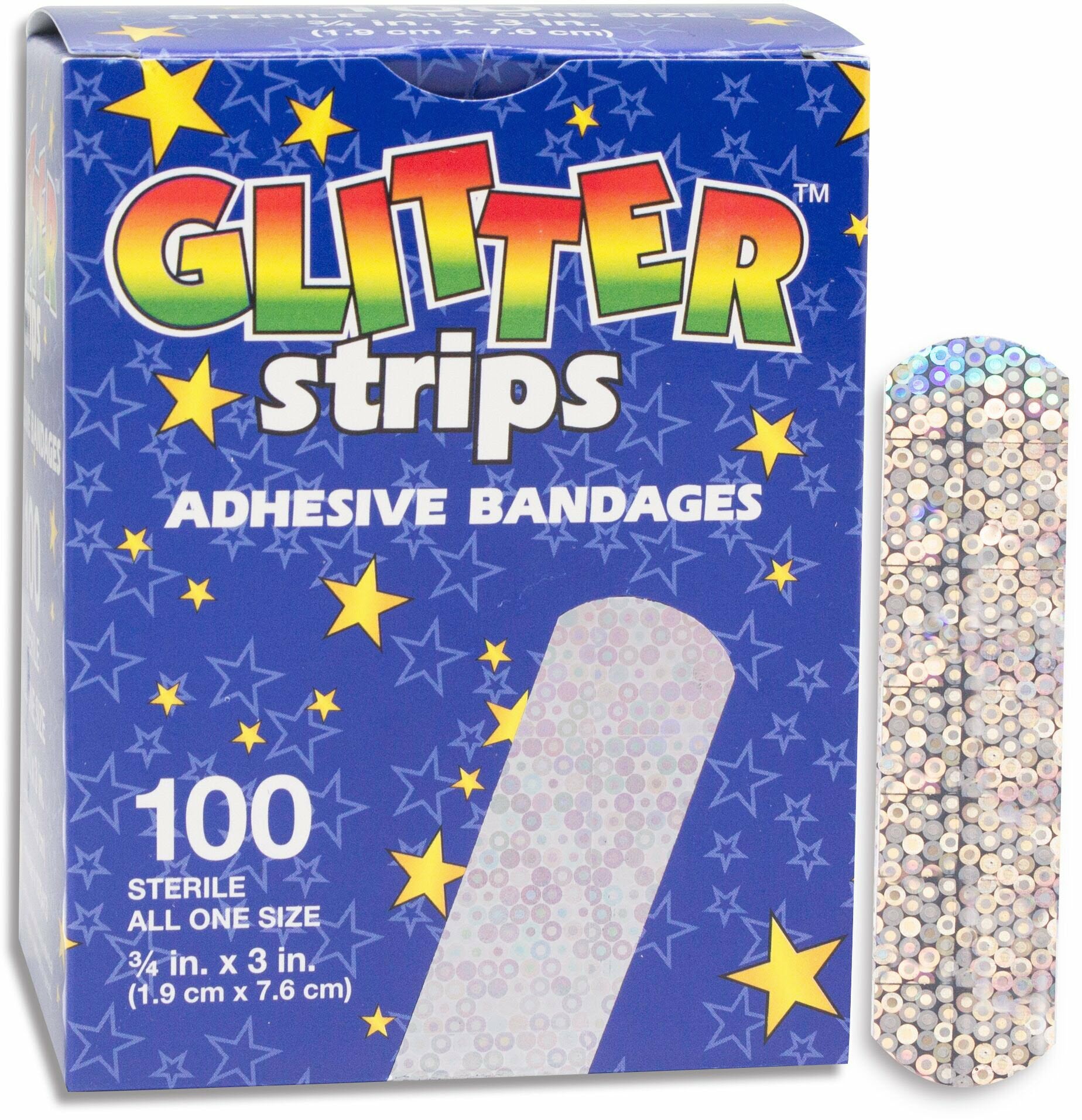 Glitter<sup>&reg;</sup> Stat Strips Adhesive Bandages