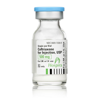 Ceftriaxone Sodium - 500 mg