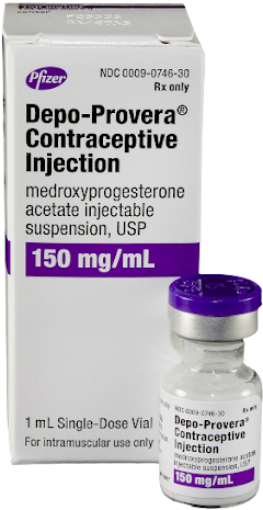 Depo-Provera - 150 mg/mL, 1mL Vial