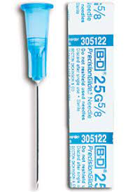 Hypodermic Needle - PrecisionGlide™ NonSafety Needle, 25 Gauge 5/8 Inch Length