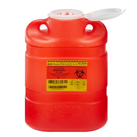 Sharps container - 8.2 quart red