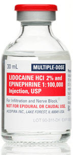 Lidocaine HCl / Epinephrine 2% - Multi-Dose Vial 30 mL