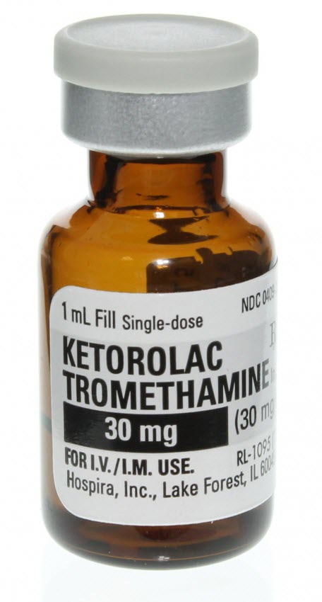 Ketorolac Tromethamine, Preservative Free 30 mg / mL Injection Single Dose Vial