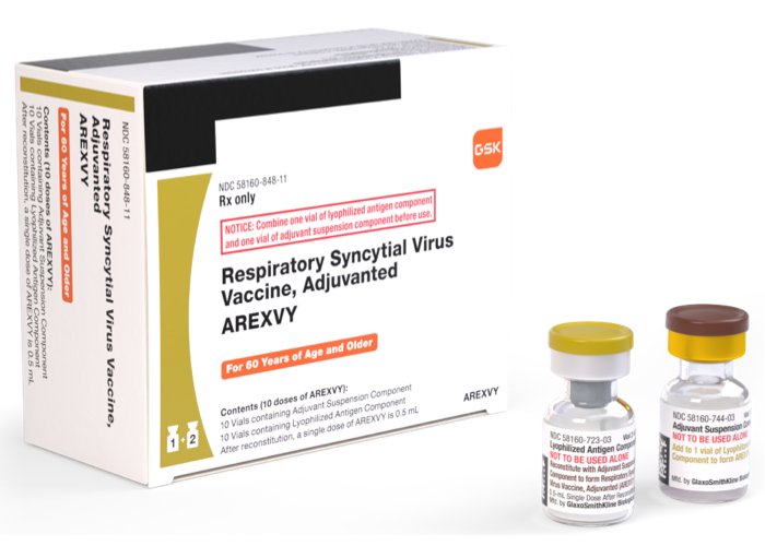 58160-0848-11 Arexvy Respiratory Syncytial Virus Vaccine, Adjuvanted