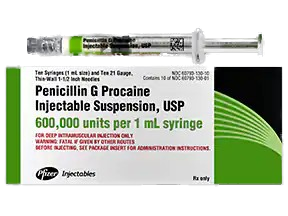 Penicillin G Procaine Injection Prefilled Syringe