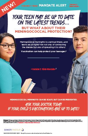 Meningococcal Disease Patient Education Poster