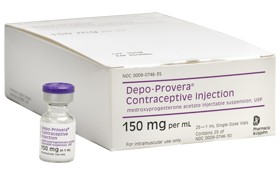 Depo-Provera - 150 mg/mL, 1mL Vial