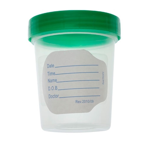 Urine specimen containers, 4 oz
