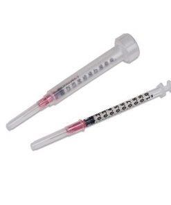 Tuberculin Syringe with Detachable Needle - Monoject™ 1 mL Syringe, 25 Gauge 5/8 Inch Needle, NonSafety