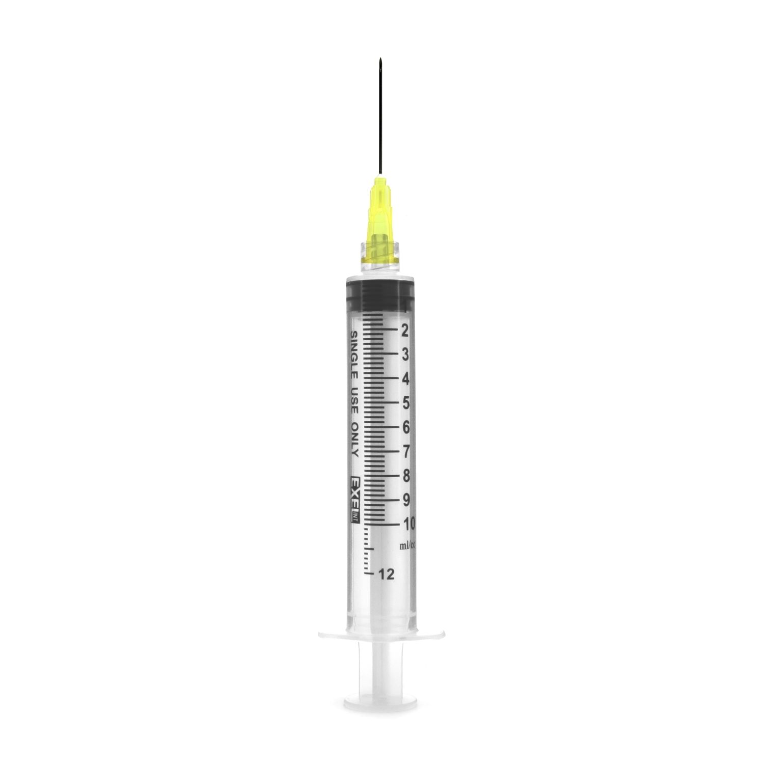 Syringe with hypodermic needle - Monoject™ 12 mL 20 gauge with 1 Inch detachable non-safety needle